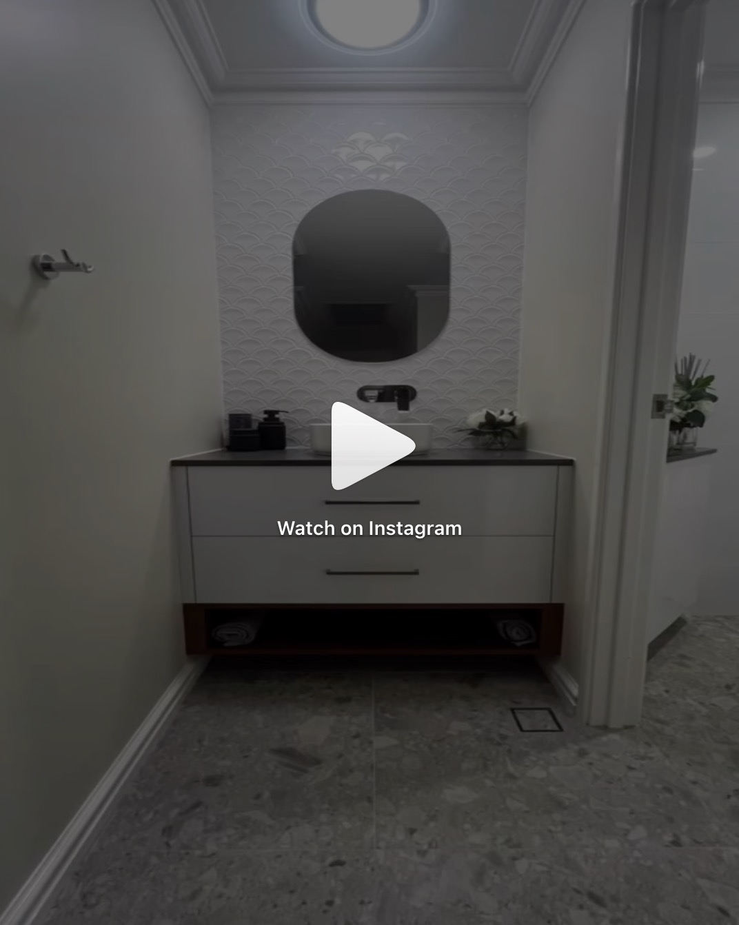 Joondalup Powder Room Completion Bathroom Renovations Kitchen